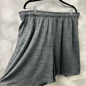 NWOT Three Sixty Six in size 3XL heather‎ grey  WORKOUT SHORTS - 8” INCH INSEAM